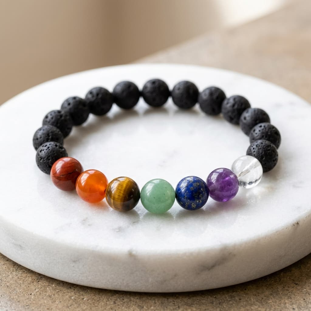 7 Chakra Bracelet Meaning, Stone Benefits, and How to Balance Your Energy