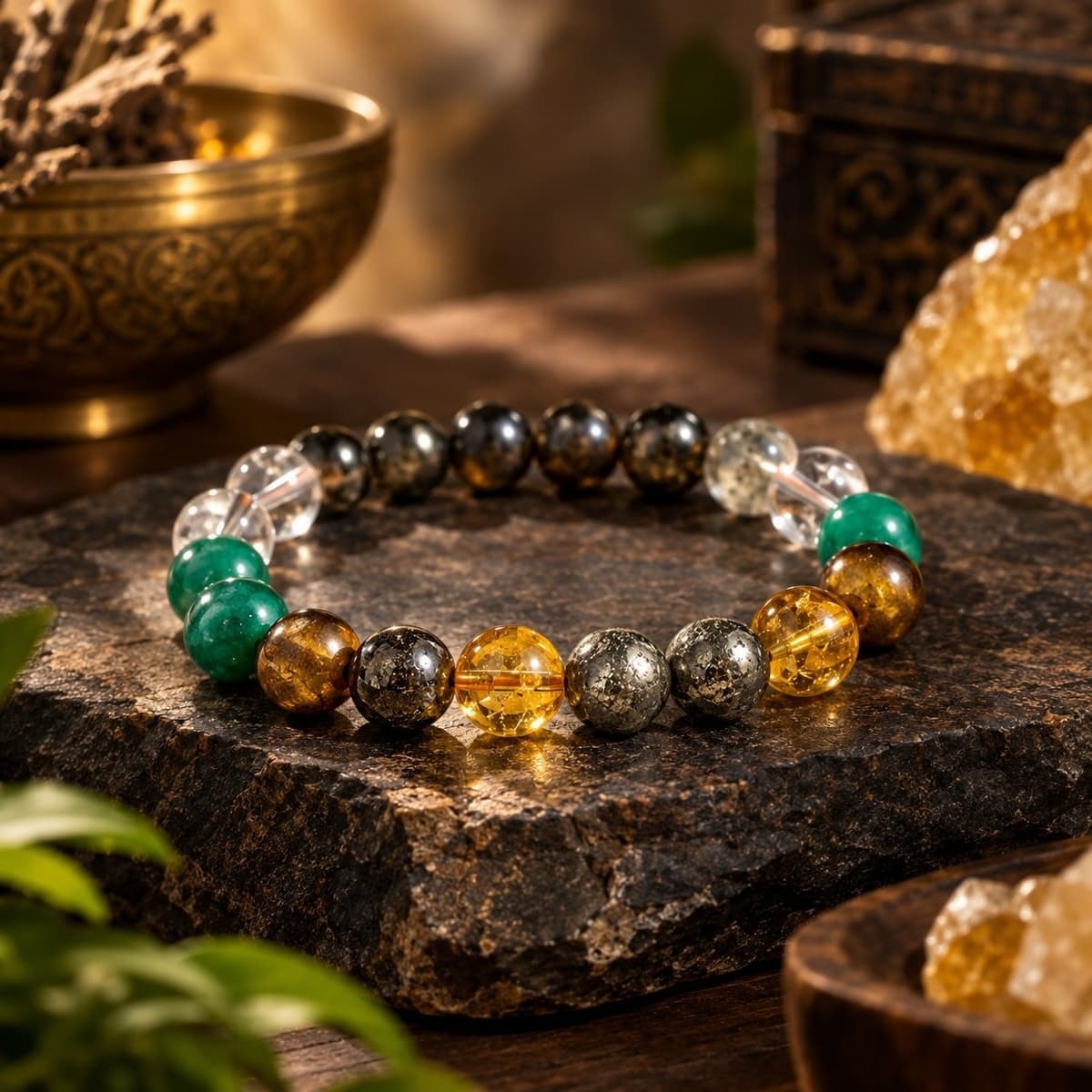 Pyrite & Citrine (Money Magnet): Benefits, How to Wear, and Manifesting Wealth